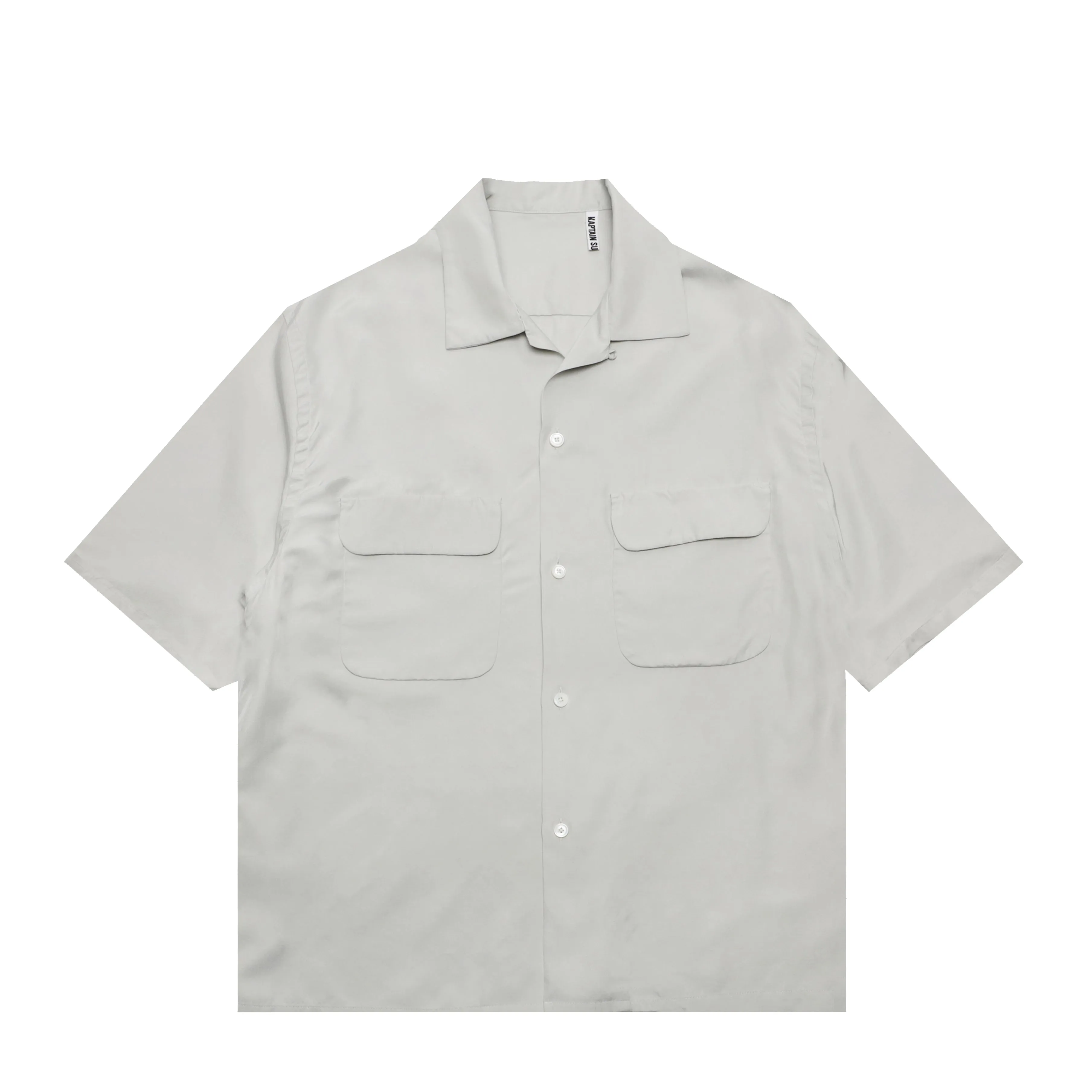OPEN COLLARED SS SHIRT