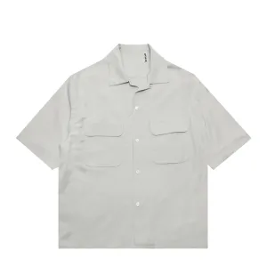 OPEN COLLARED SS SHIRT