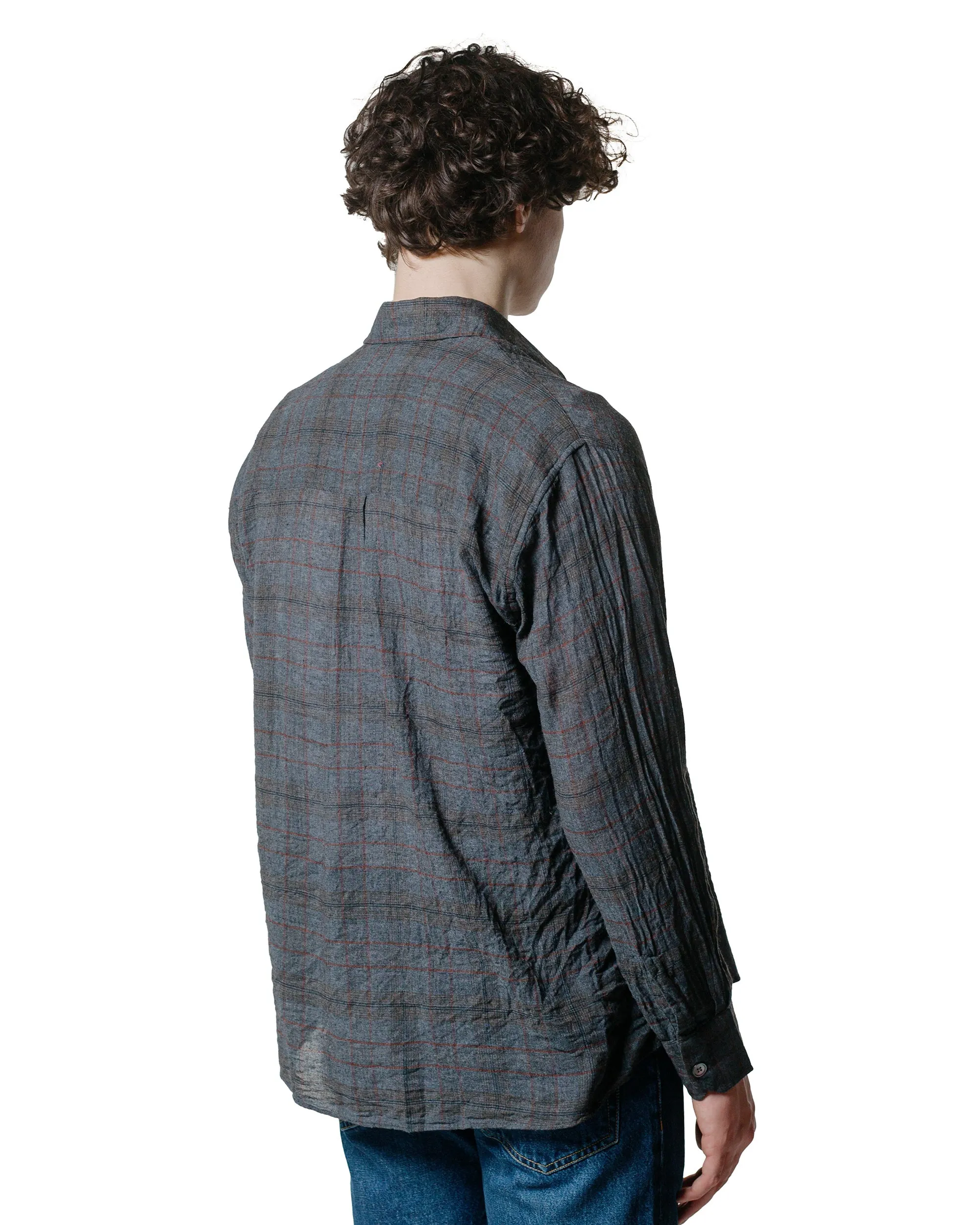 Our Legacy Above Shirt Bazaar Check Breeze Weave