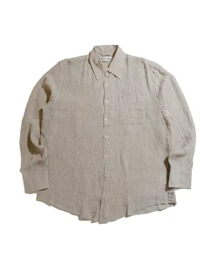 Our Legacy Above Shirt Pollen Dust Sparse Crepe Weave