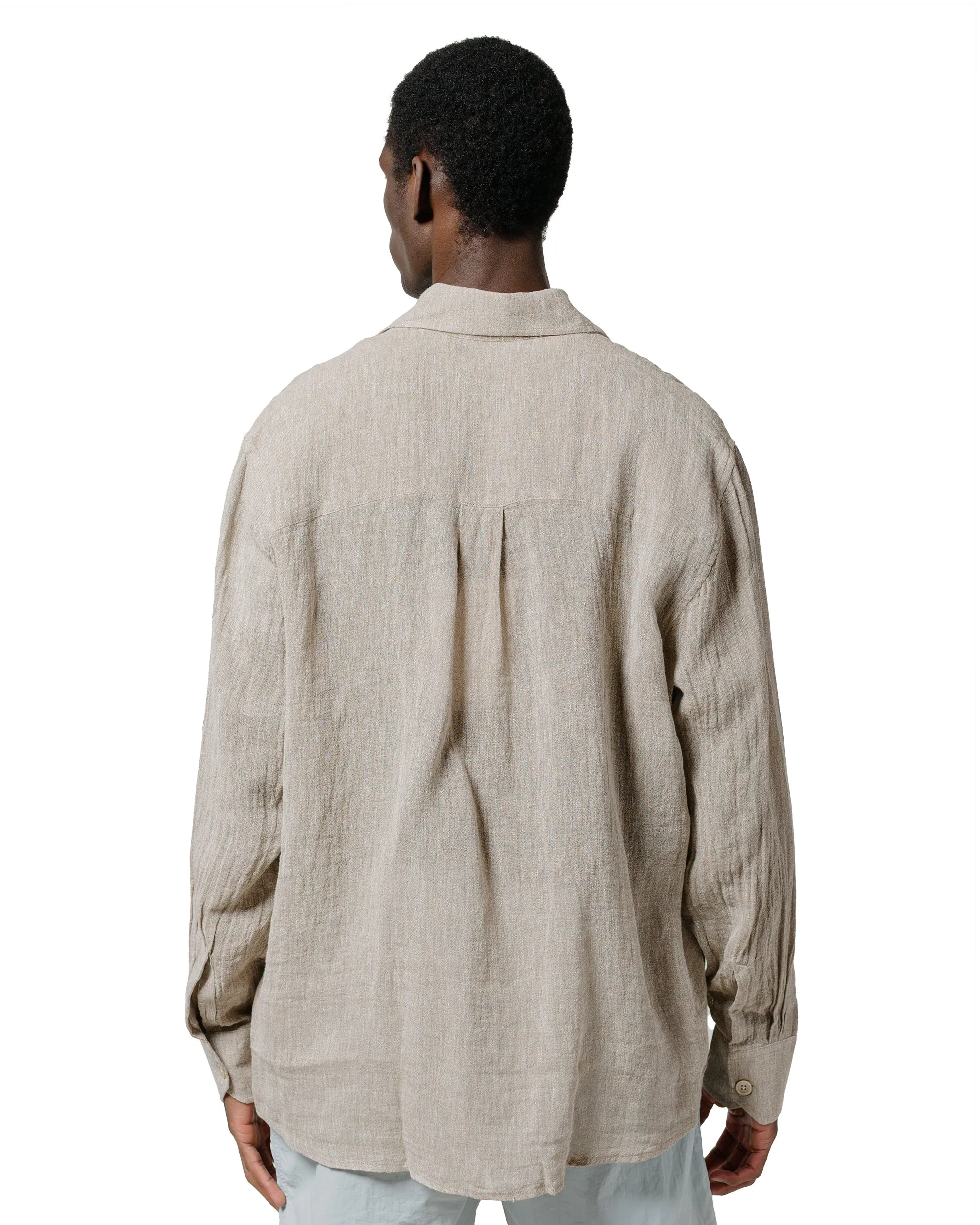 Our Legacy Above Shirt Pollen Dust Sparse Crepe Weave