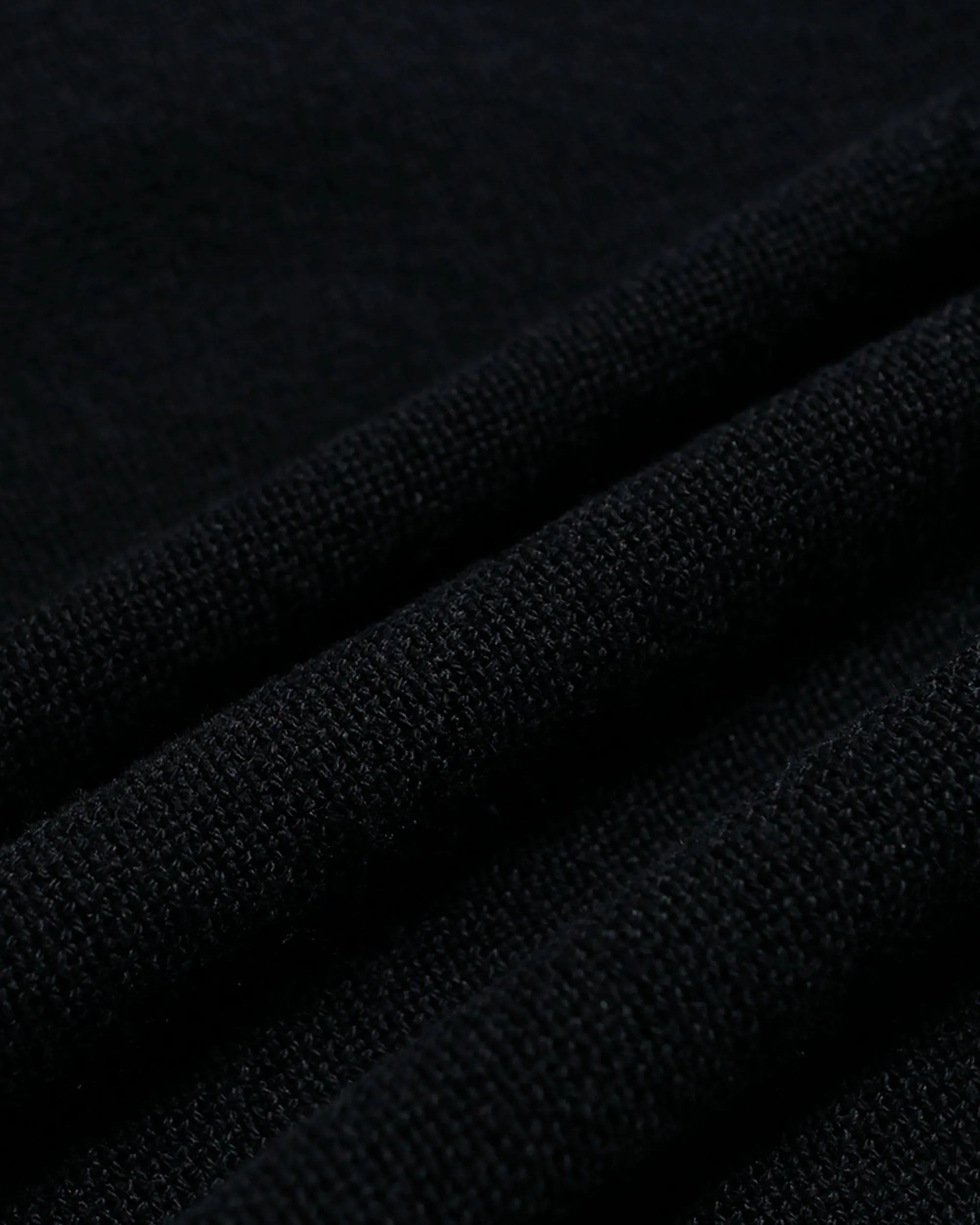 Our Legacy Box Shirt Shortsleeve Black Crochet Weave