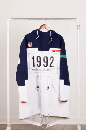 Polo Ralph Lauren FW17 'Stadium 1992 Retro Water Proof Marsh' Coat