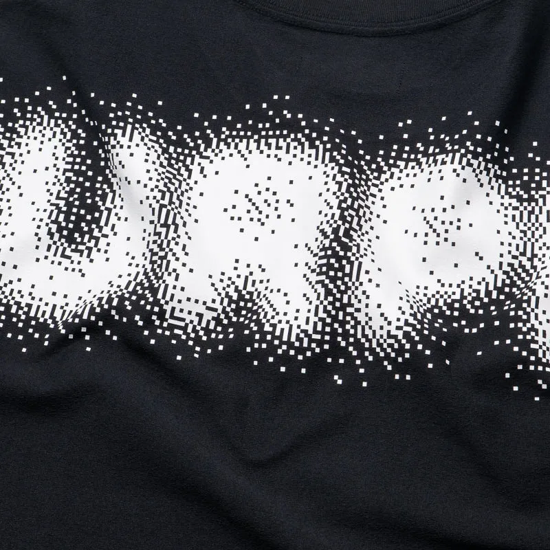 Purple Brand Pixelated Tee - Black