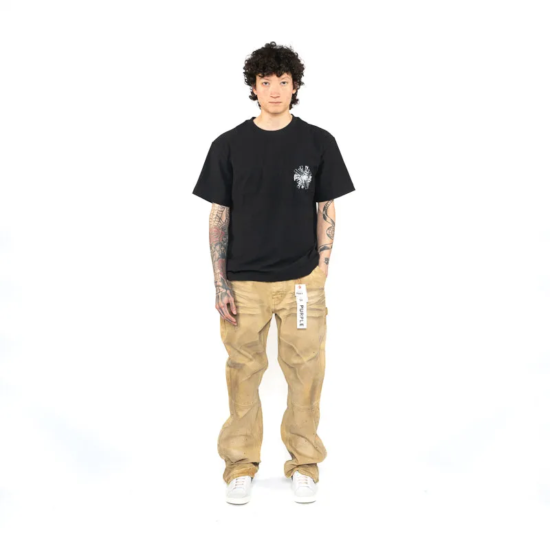 Purple Brand Shattered Tee - Black