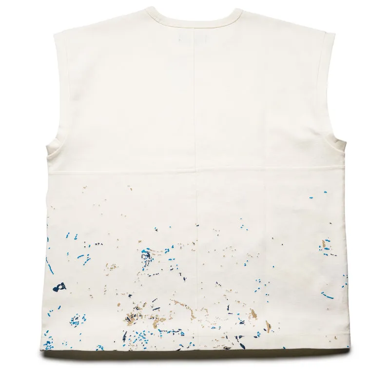 Purple Brand Smile Tank Top - Off White