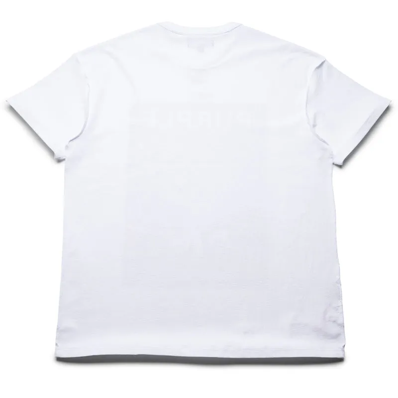 Purple Brand Textured Inside Out Tee - White