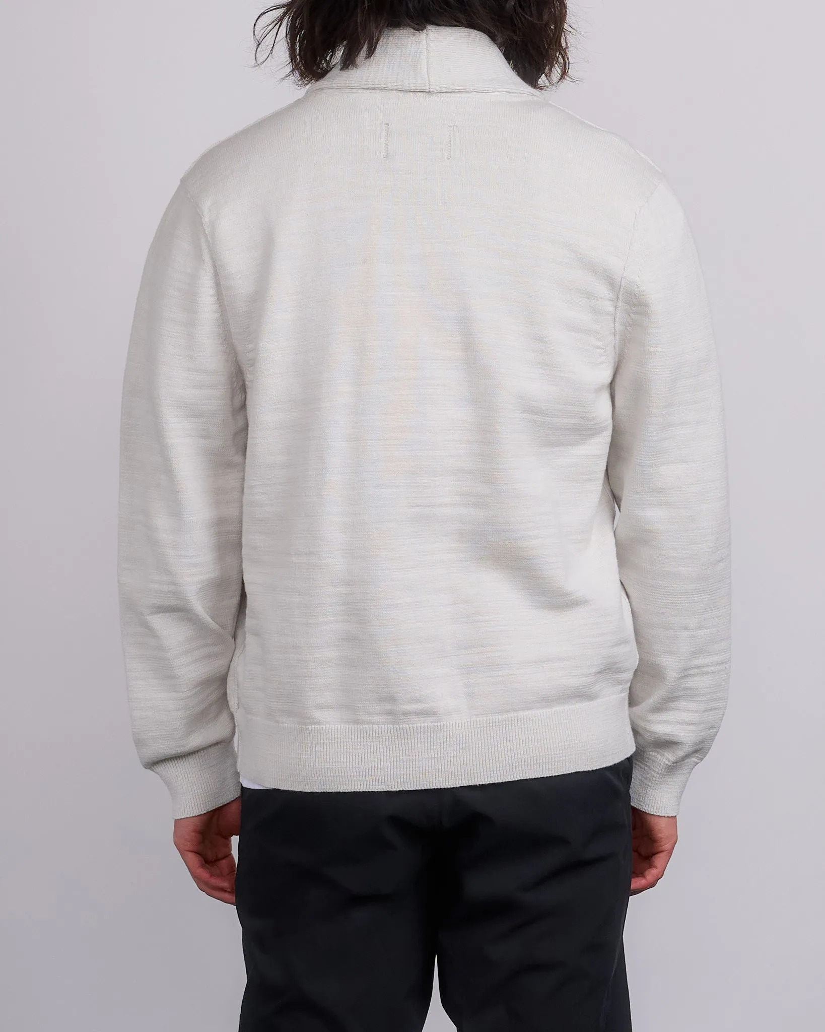 Reigning Champ Cotton Slub Laurel Cardigan Oyster