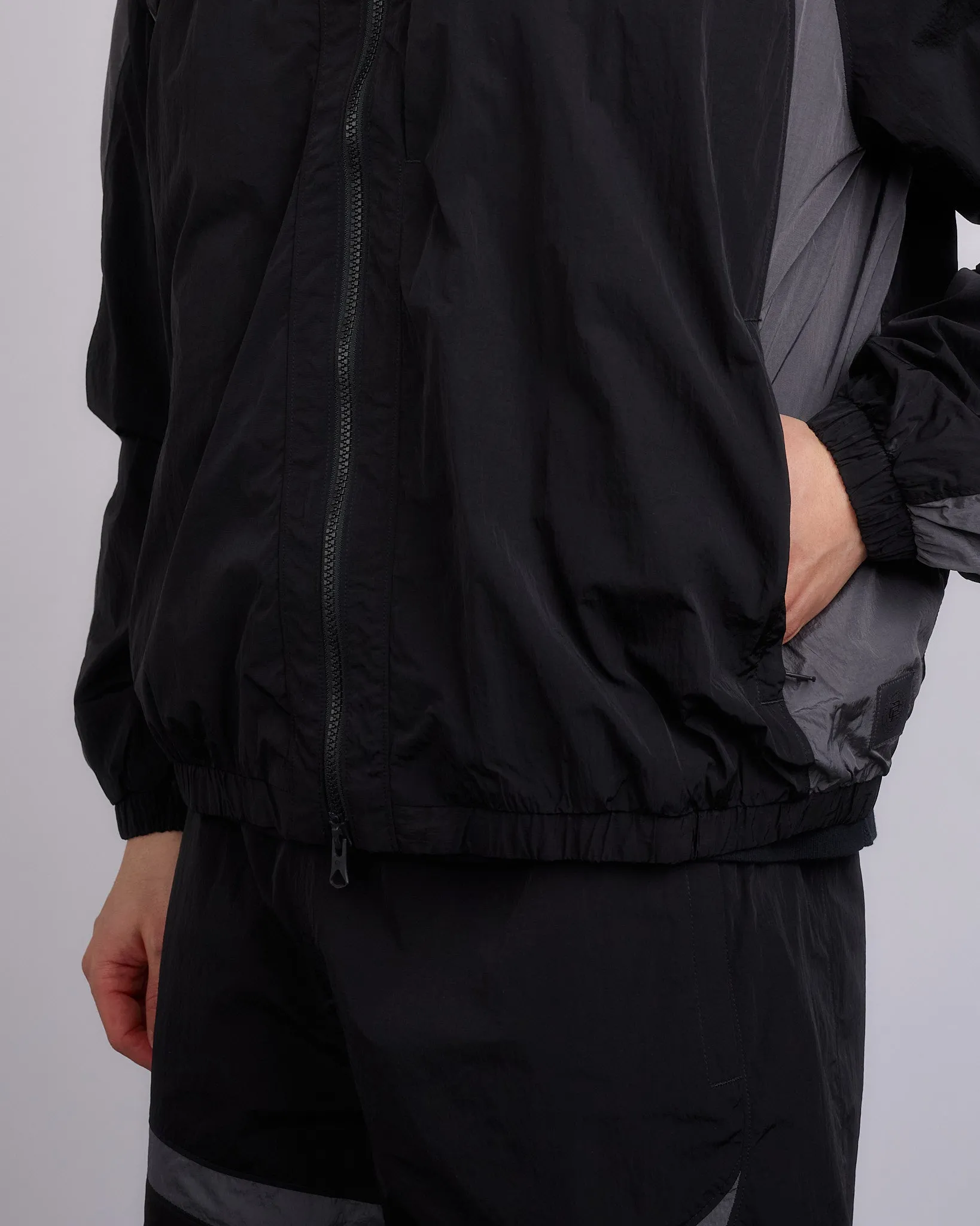 Reigning Champ Textured Nylon Radar Jacket Black