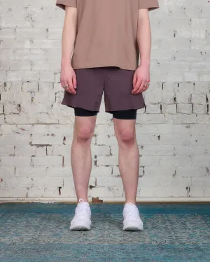 Reigning Champ Woven Running Short Oxodized Plum