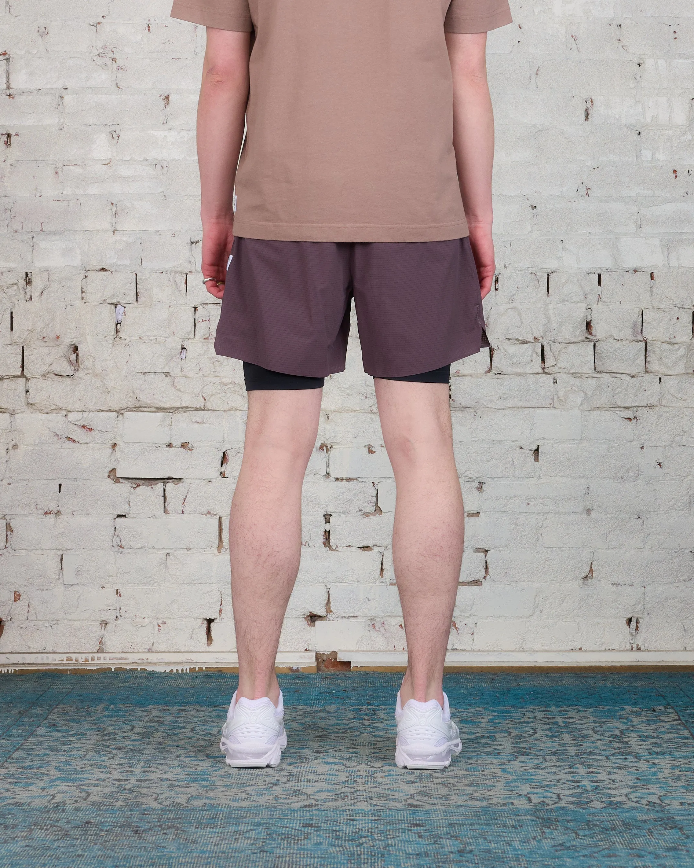 Reigning Champ Woven Running Short Oxodized Plum
