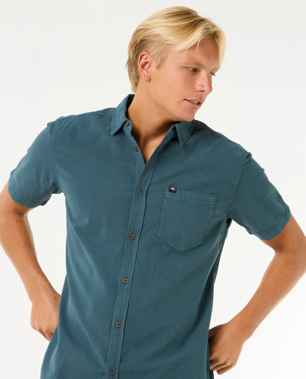 RIP CURL CLASSIC SURF WASHED S/S SHIRT | CAMISA MANGA CORTA