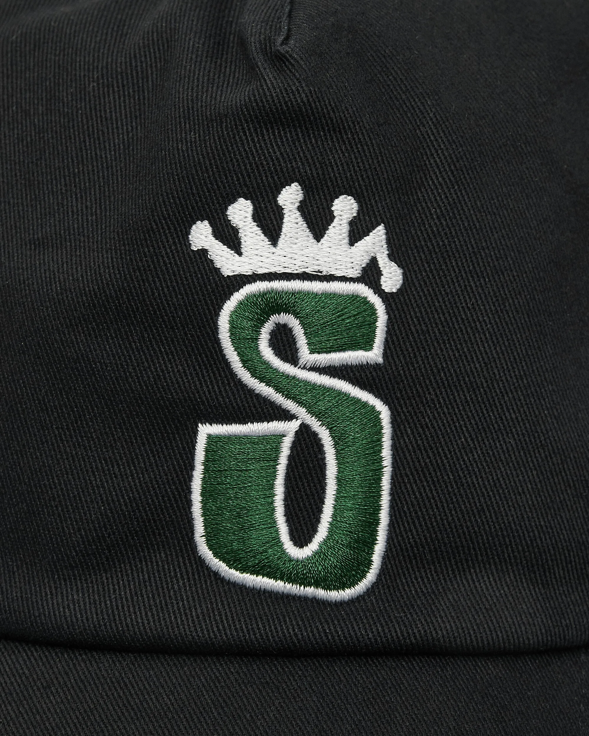 S Crown Trucker Cap Shadow Black