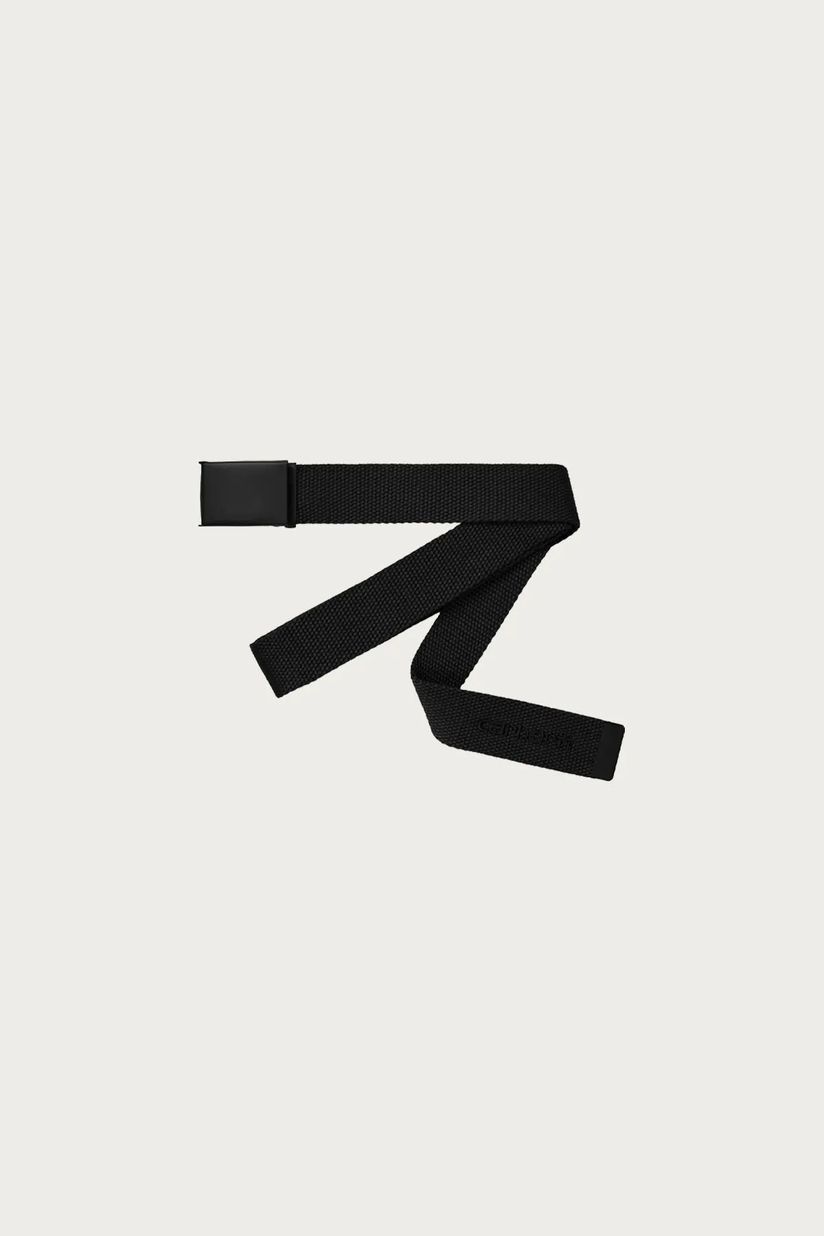 Script Belt Tonal - Black