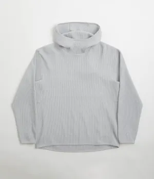 Snow Peak Dry Waffle Hoodie - Light Grey