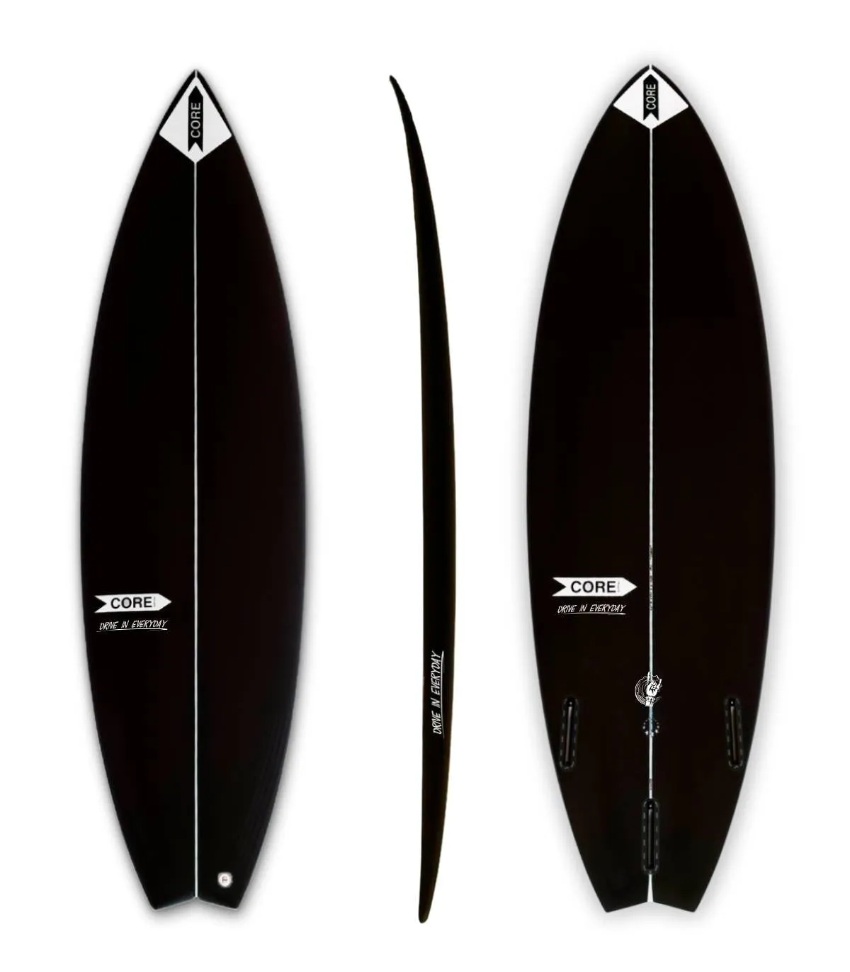 TABLA DE SURF CORE DRIVE IN EVERYDAY BLACK FUTURES