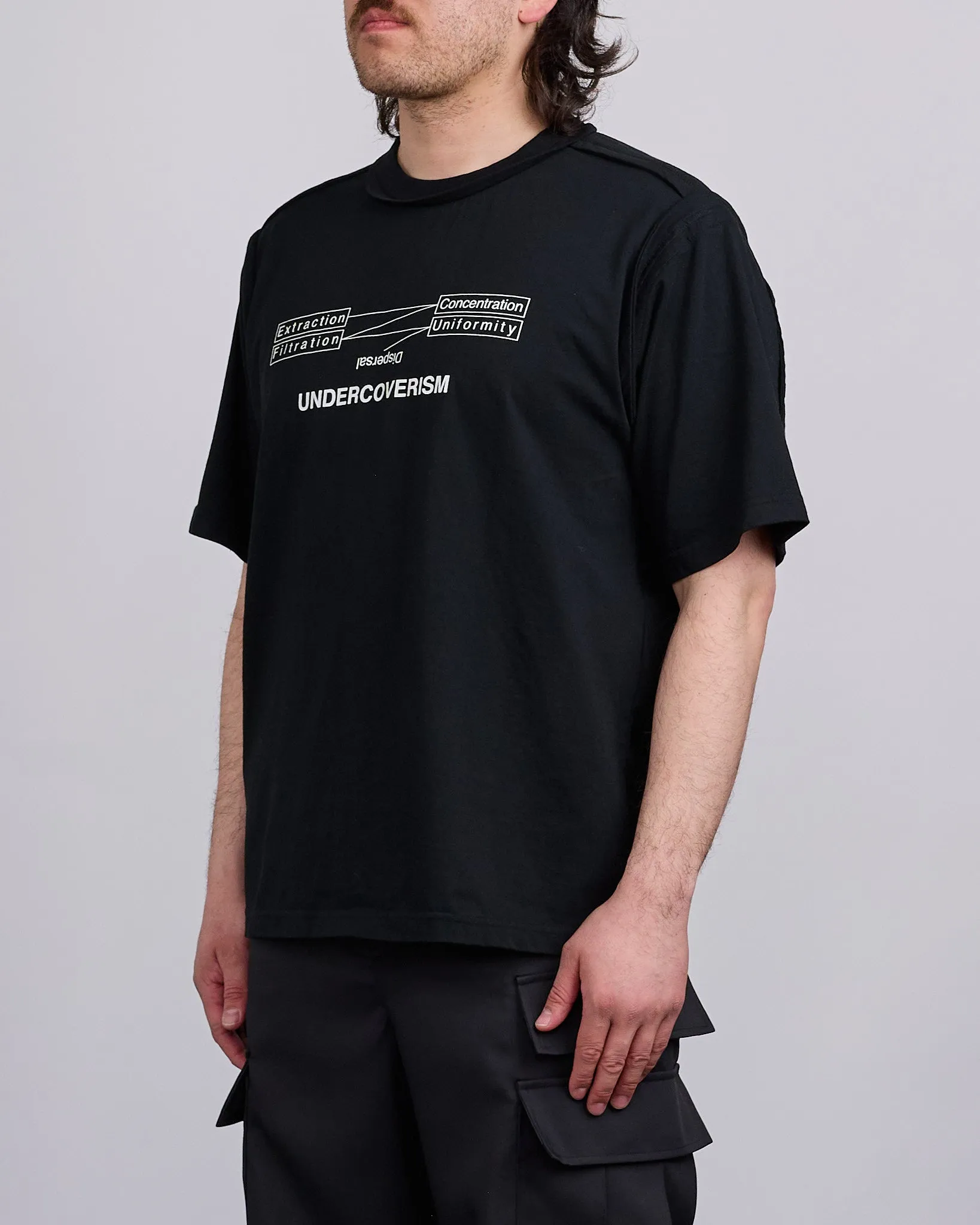 UNDERCOVER Dispersal T-Shirt Black