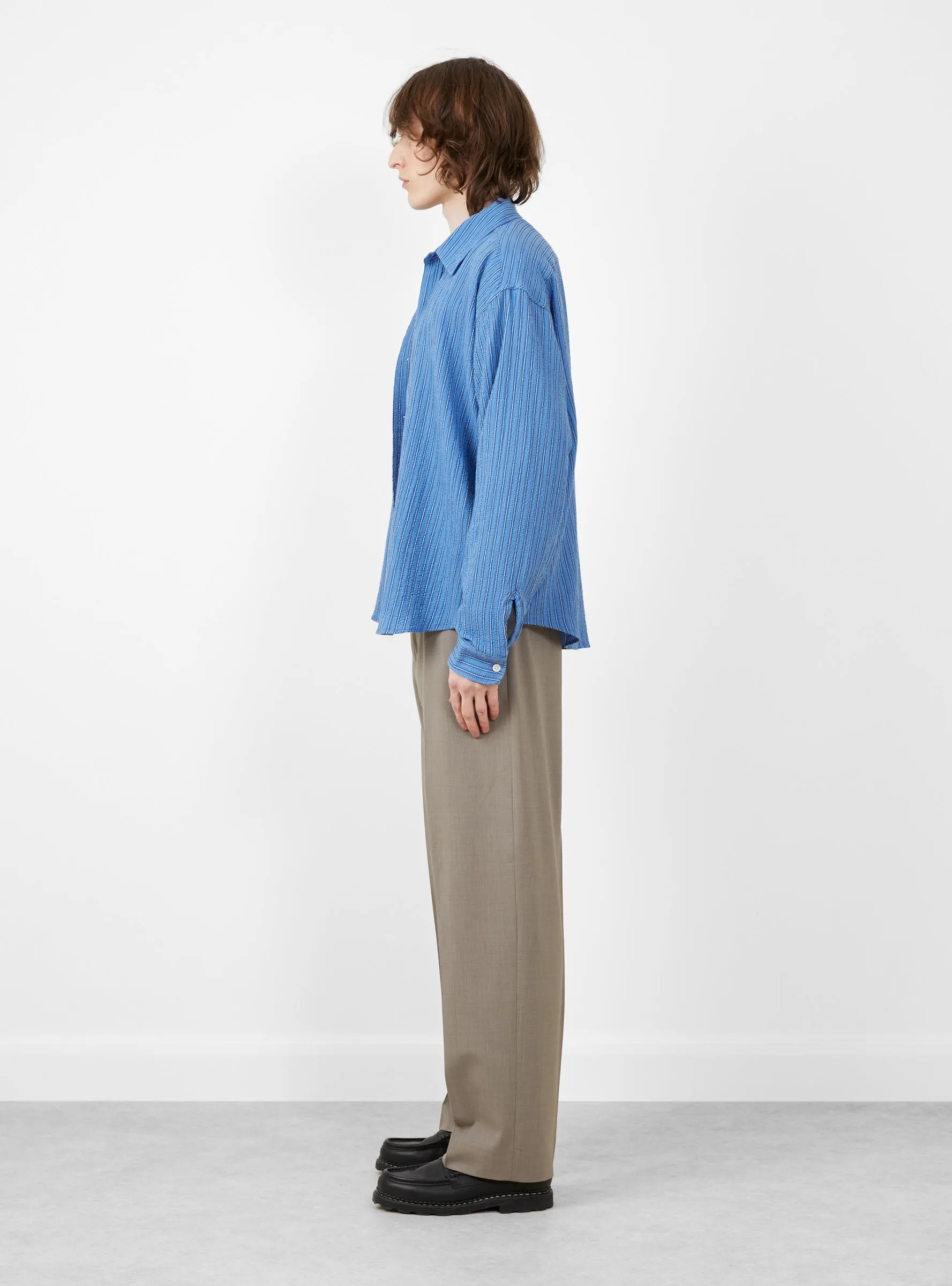 Vacation Shirt Textured Business Stripe