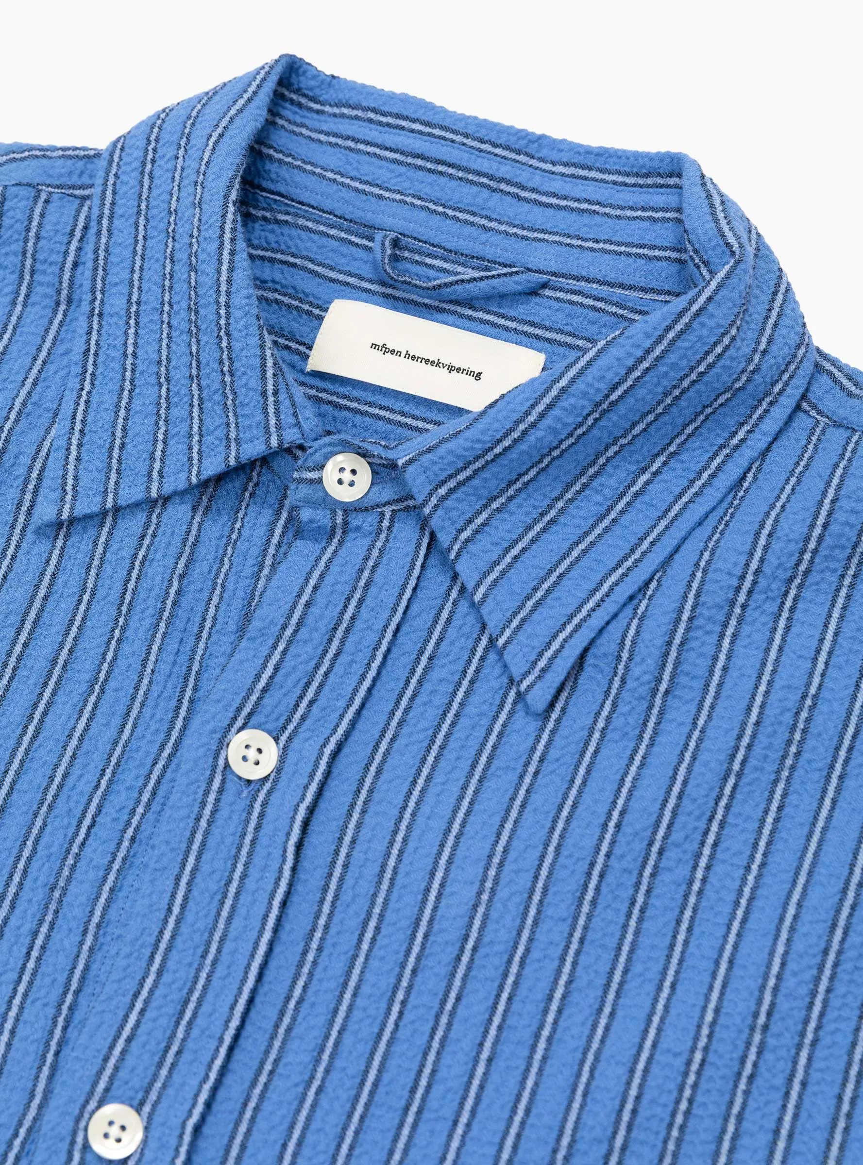Vacation Shirt Textured Business Stripe