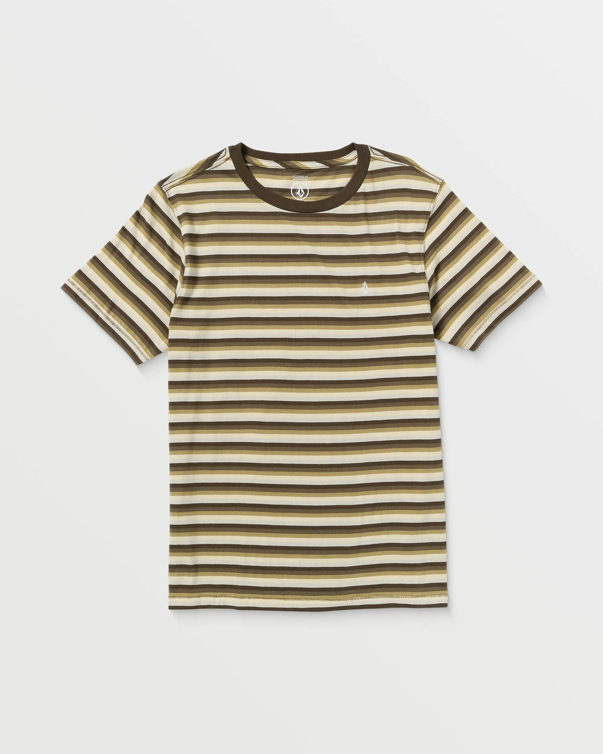 VOLCOM LEVEL STONE CREW SS | CAMISETA DE RAYAS