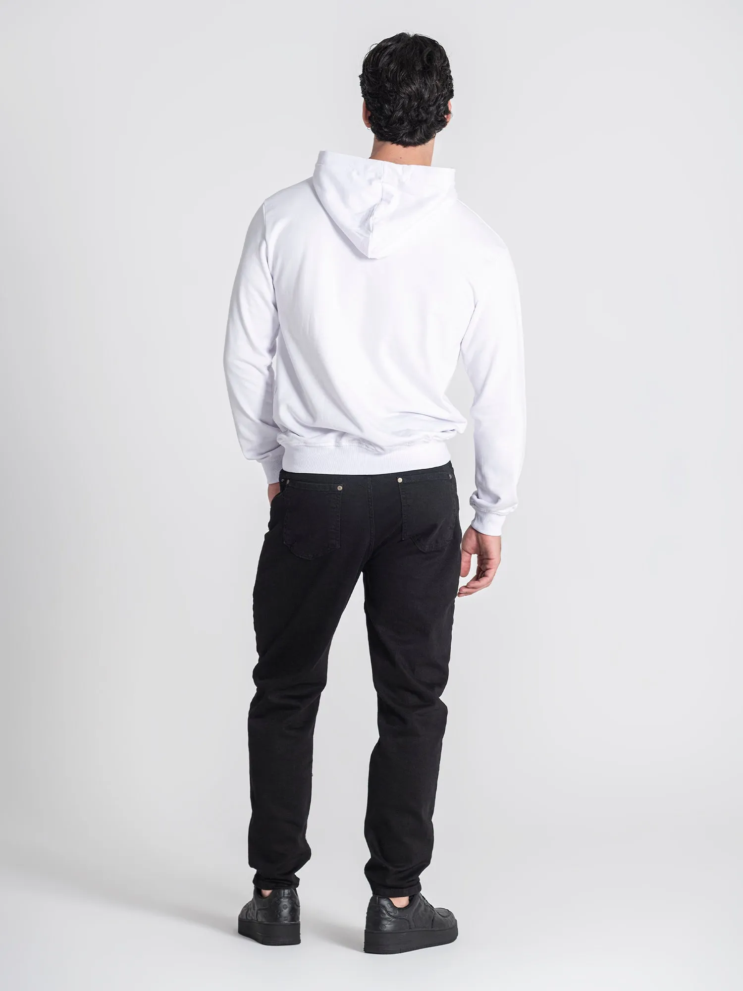 White W-Line Hoodie