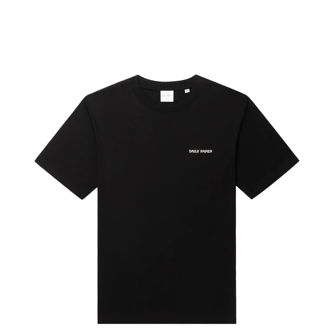 WRAPPER SHORT SLEEVE TEE BLACK