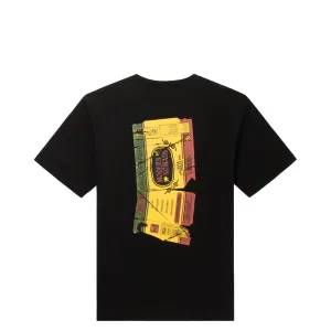 WRAPPER SHORT SLEEVE TEE BLACK