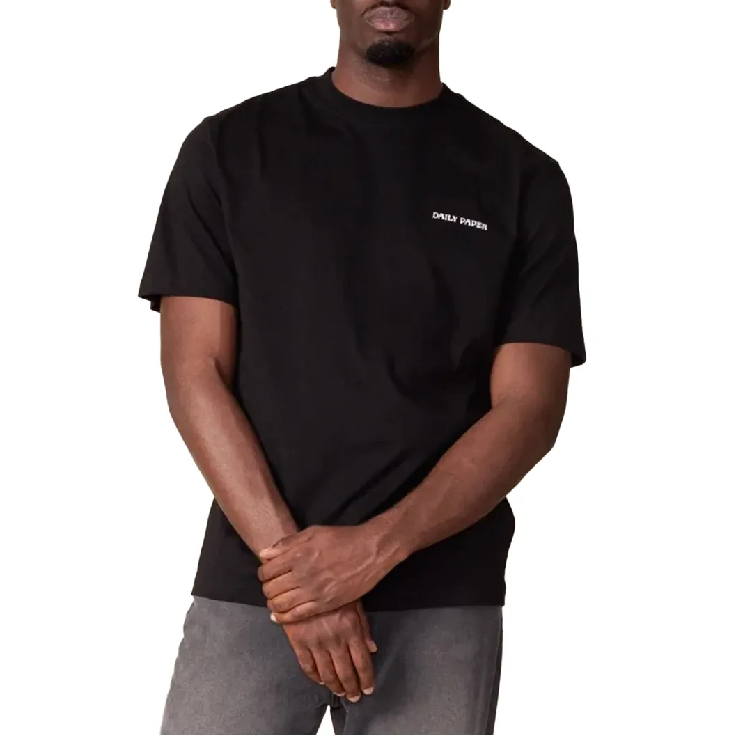 WRAPPER SHORT SLEEVE TEE BLACK