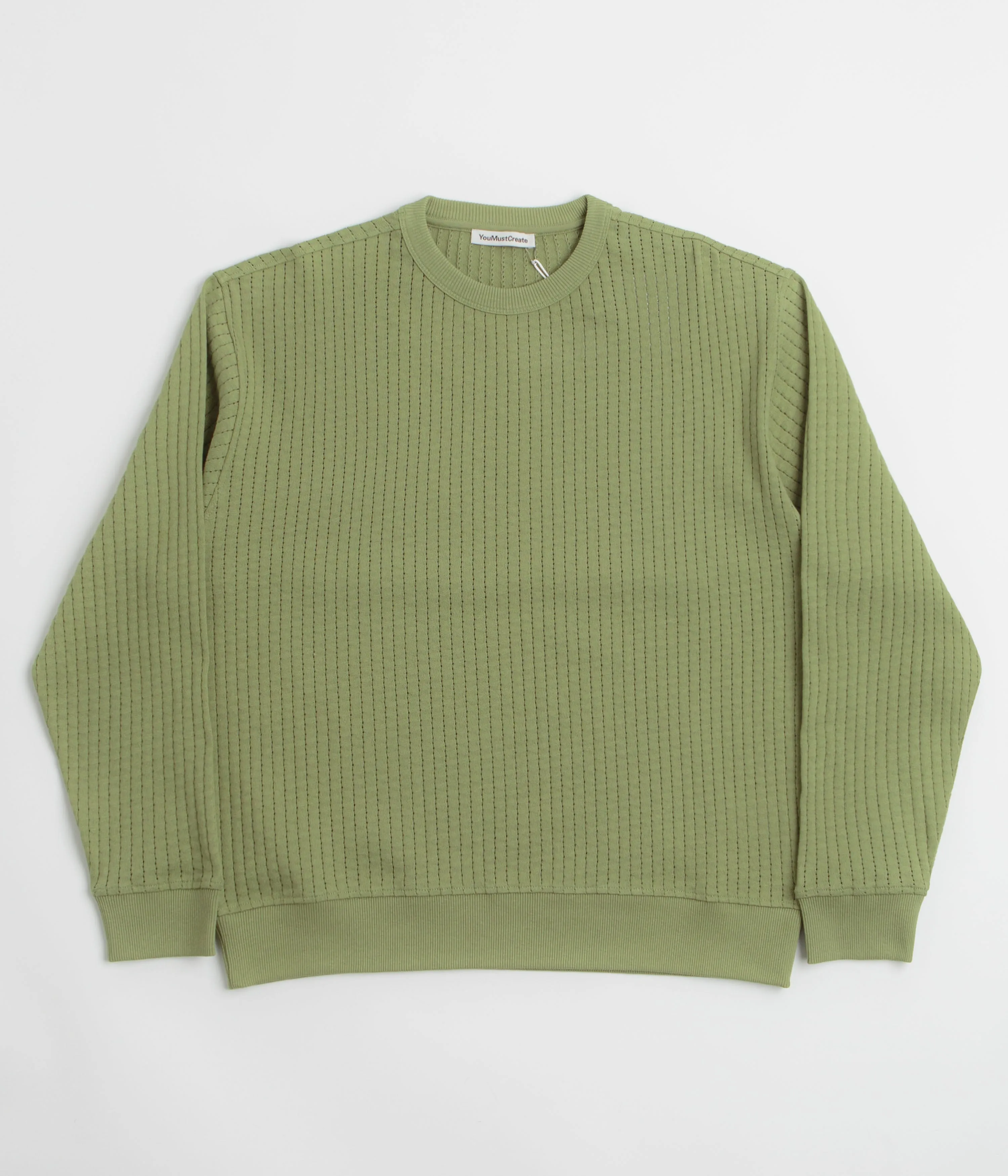 YMC Fauss Crewneck Sweatshirt - Green